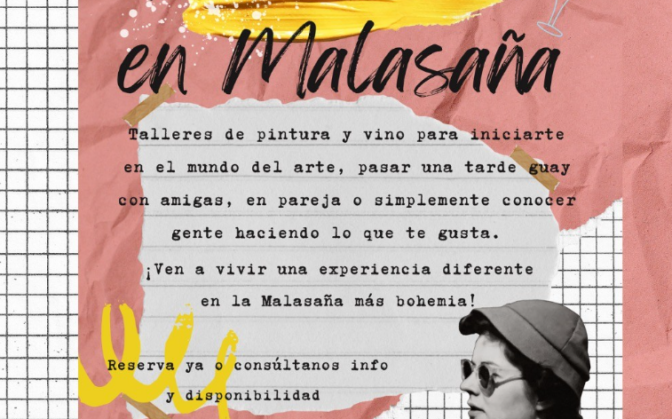 arte y vino Madrid actividad interactiva Bastardo Hostel