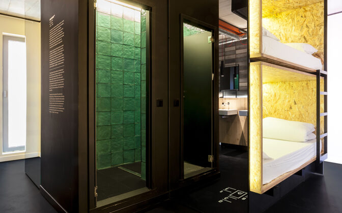 bunk 6 habitacion bastardo hostel hotel madrid barato centro