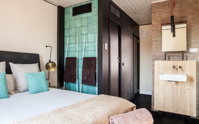 habitación doble bastardo hostel madrid