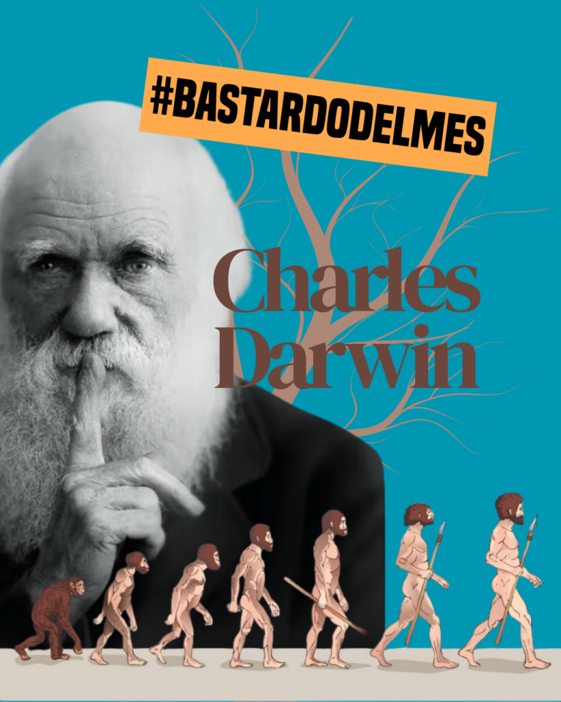Charles Darwin Bastardo del mes julio 25 Web
