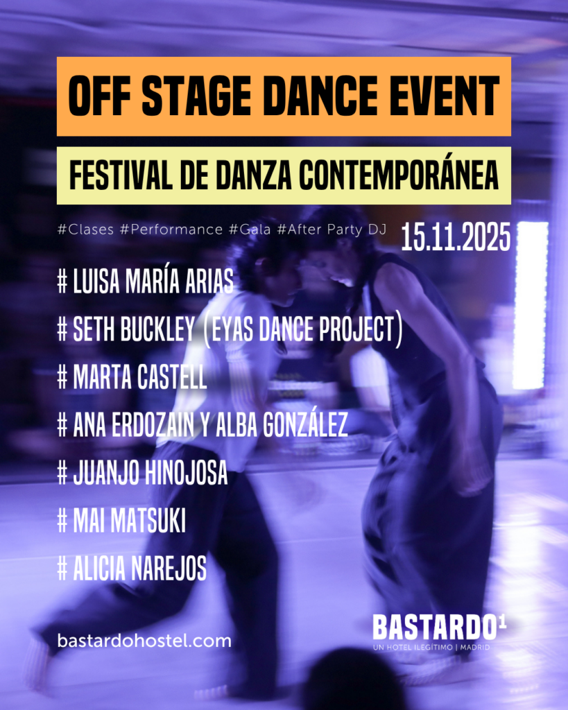 Festival de danza 25 Cartel Festival Off Stage Dance Event
